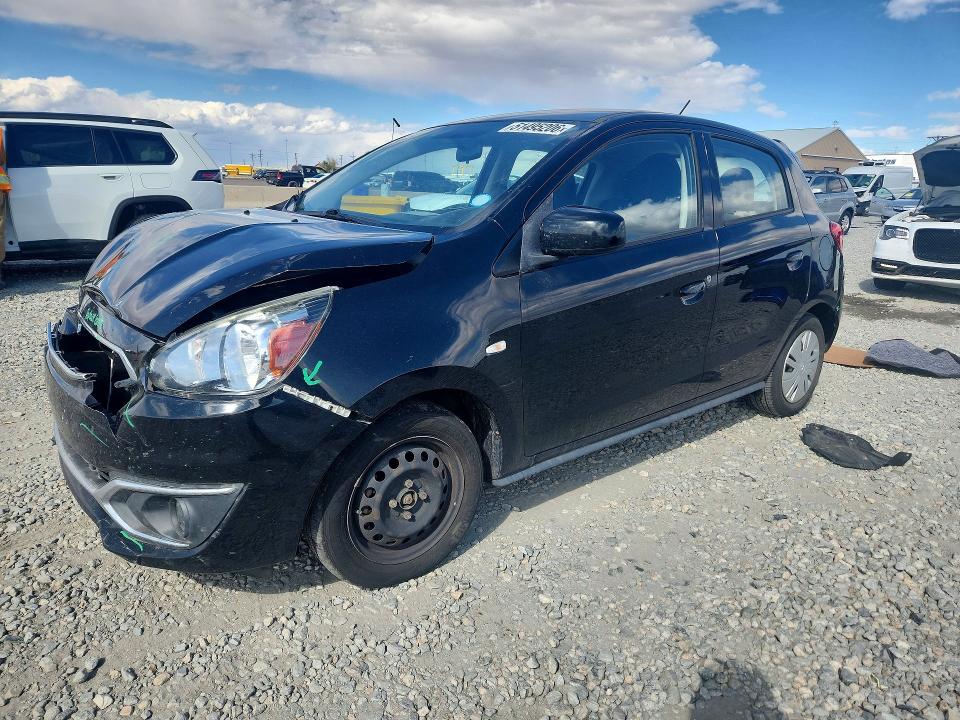 51495206 :رقم المزاد ، ML32A3HJ2KH013893 vin ، 2019 Mitsubishi Mirage مزاد بيع
