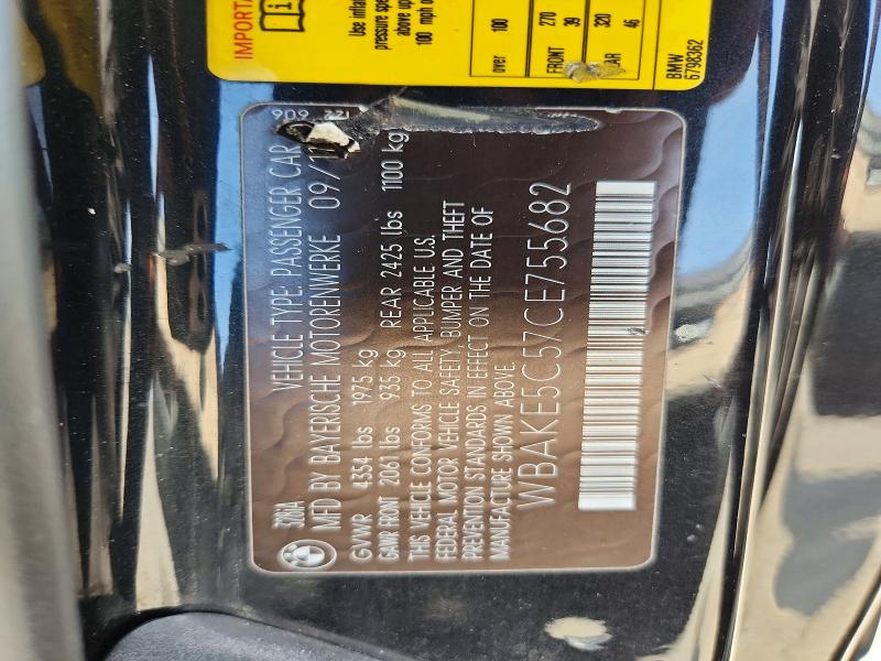 Продажа на аукционе авто 2012 Bmw 328, vin: WBAKE5C57CE755682, номер лота: 53779906