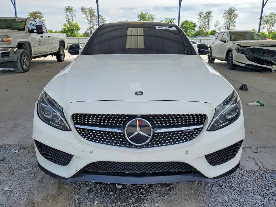 50805406 :رقم المزاد ، 55SWF6EB7HU188615 vin ، 2017 Mercedes-benz C مزاد بيع