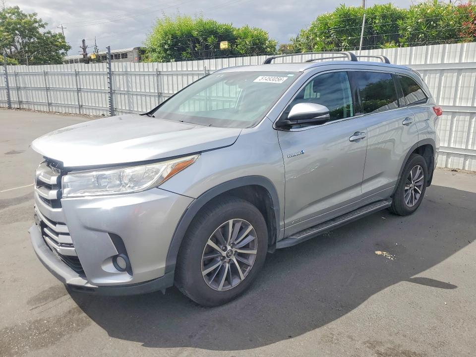 Aukcja sprzedaży 2018 Toyota Highlander Hybrid, vin: 5TDJGRFH4JS041716, numer aukcji: 51493056
