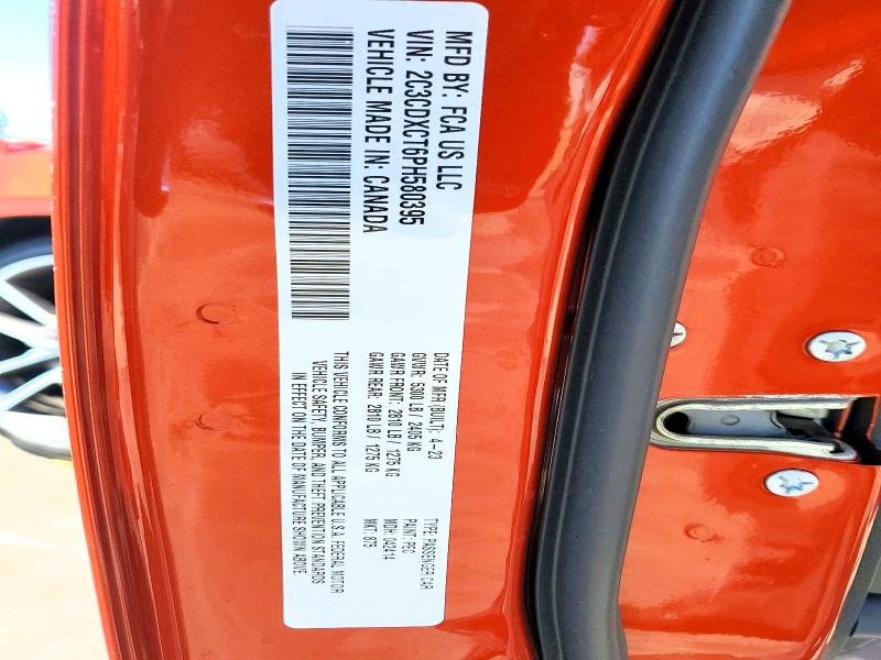 Продаж на аукціоні авто 2023 Dodge Charger, vin: 2C3CDXCT6PH580395, номер лоту: 48951336