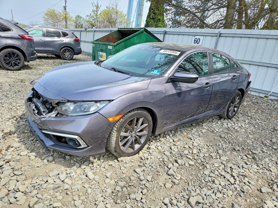 2020 Honda Civic მანქანა იყიდება აუქციონზე, vin: 19XFC1F3XLE210867, აუქციონის ნომერი: 49725946