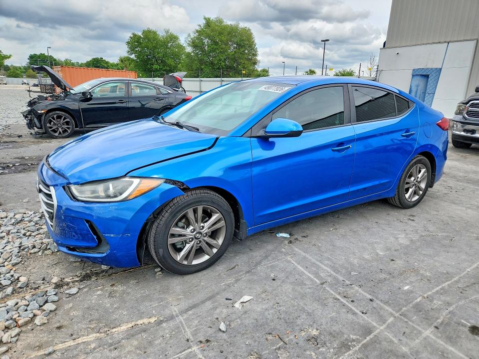 Продажа на аукционе авто 2018 Hyundai Elantra, vin: KMHD84LF0JU698312, номер лота: 49077926