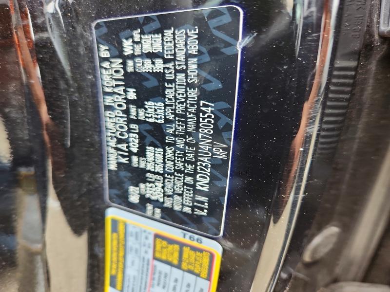 51311886 :رقم المزاد ، KNDJ23AU4N7805547 vin ، 2022 Kia Soul مزاد بيع