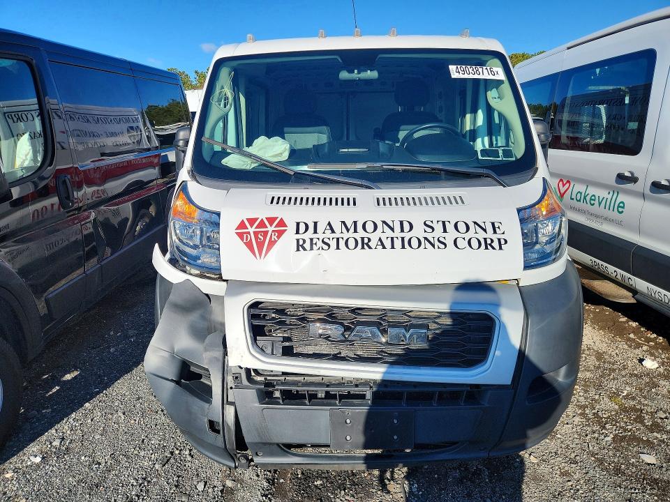 2021 Ram Promaster 1500 მანქანა იყიდება აუქციონზე, vin: 3C6LRVAG3ME532214, აუქციონის ნომერი: 49038716