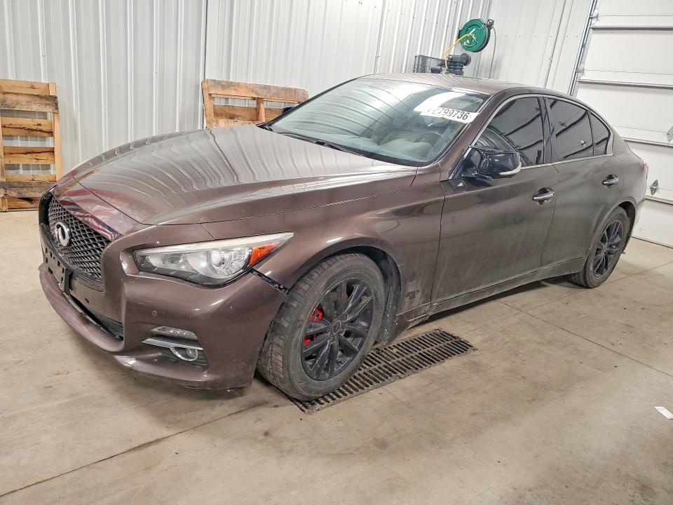 Auction sale of the 2014 Infiniti Q50, vin: JN1BV7AR7EM692809, lot number: 48799736