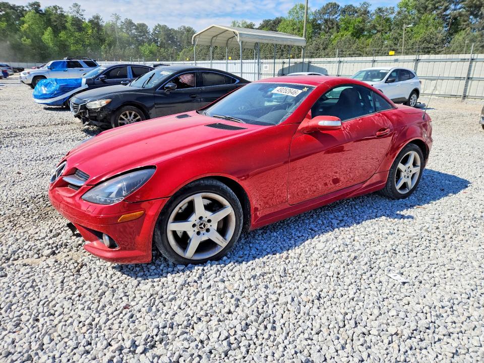 49252646 :رقم المزاد ، WDBWK56F85F038494 vin ، 2005 Mercedes-benz Slk مزاد بيع