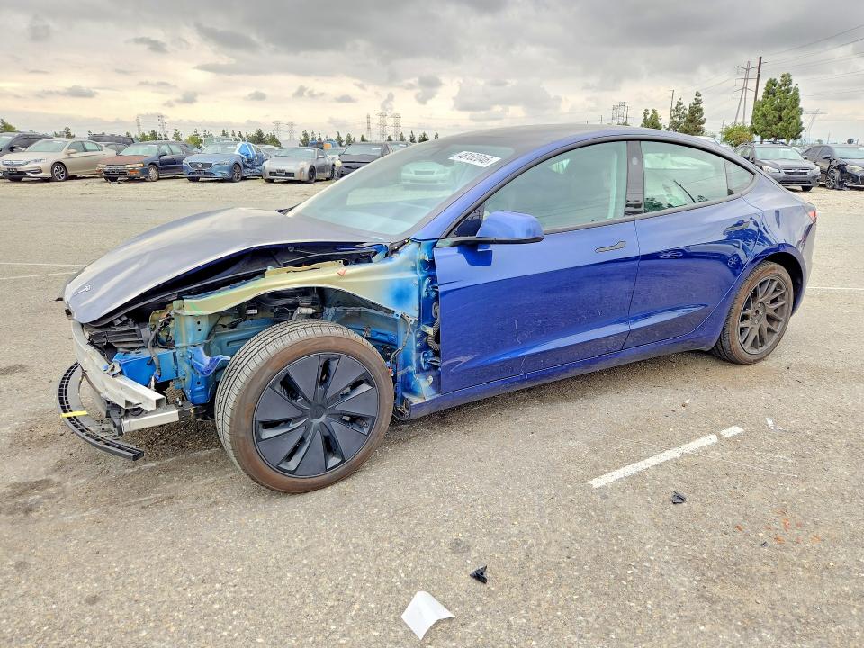 Auction sale of the 2024 Tesla Model 3, vin: 5YJ3E1EA3RF727198, lot number: 48162046