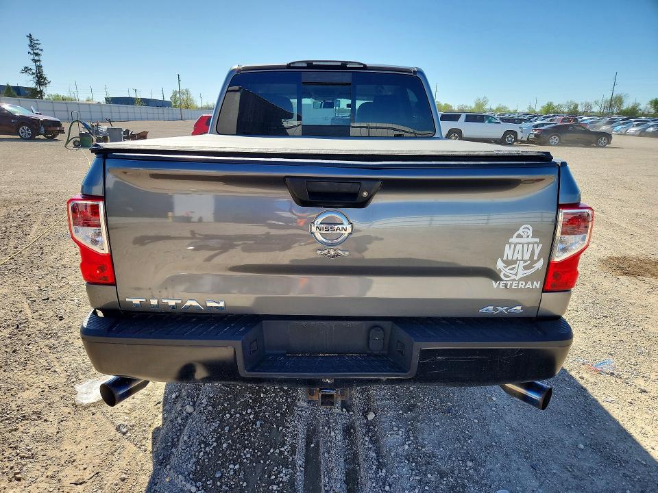 2017 Nissan Titan მანქანა იყიდება აუქციონზე, vin: 1N6AA1EJ7HN523357, აუქციონის ნომერი: 51256686