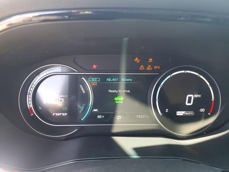 2022 Kia Niro Ev მანქანა იყიდება აუქციონზე, vin: KNDCC3LG1N5138817, აუქციონის ნომერი: 49649536