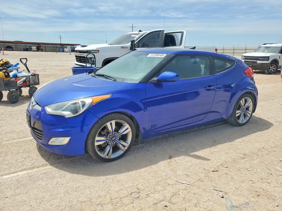 Auction sale of the 2013 Hyundai Veloster, vin: KMHTC6AD9DU112847, lot number: 51256446