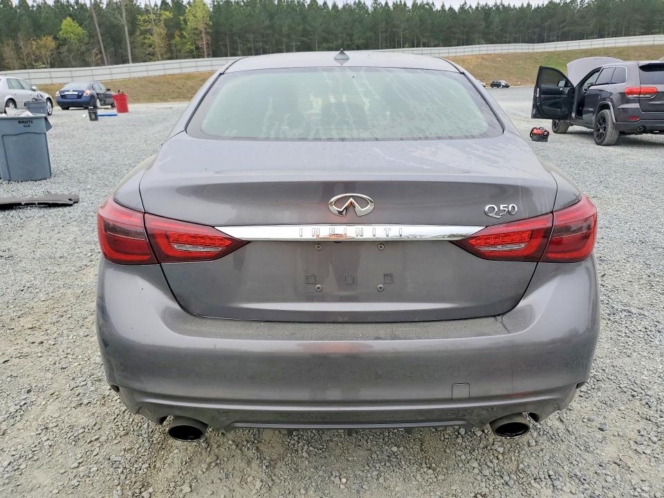 2018 Infiniti Q50 მანქანა იყიდება აუქციონზე, vin: JN1EV7AP4JM362230, აუქციონის ნომერი: 48629026