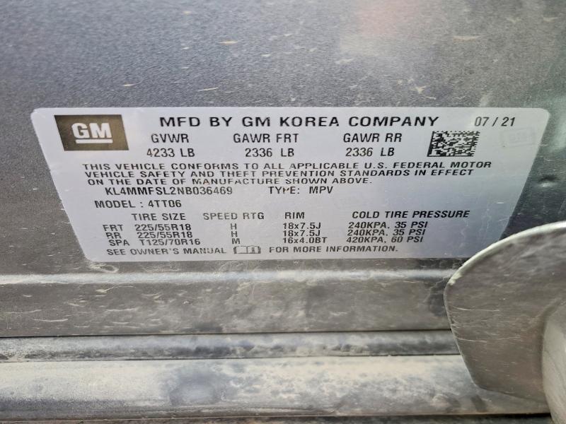 Продажа на аукционе авто 2022 Buick Encore Gx, vin: KL4MMFSL2NB036469, номер лота: 51202626