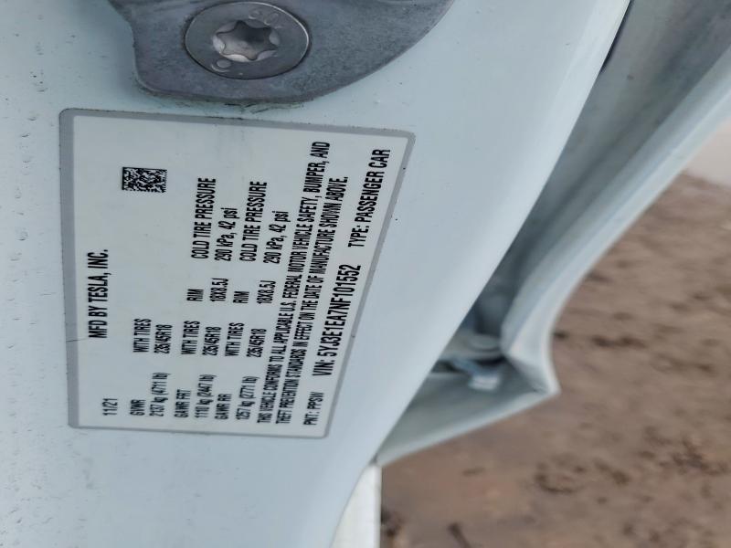 Aukcja sprzedaży 2022 Tesla Model 3, vin: 5YJ3E1EA7NF101552, numer aukcji: 47940746