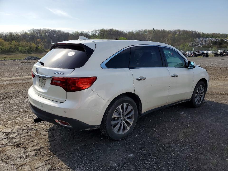 2014 Acura Mdx მანქანა იყიდება აუქციონზე, vin: 5FRYD3H4XEB004225, აუქციონის ნომერი: 50084656