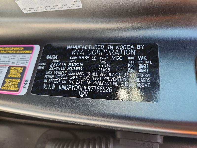 Aukcja sprzedaży 2024 Kia Sportage, vin: KNDPYDDH6R7166526, numer aukcji: 50266626