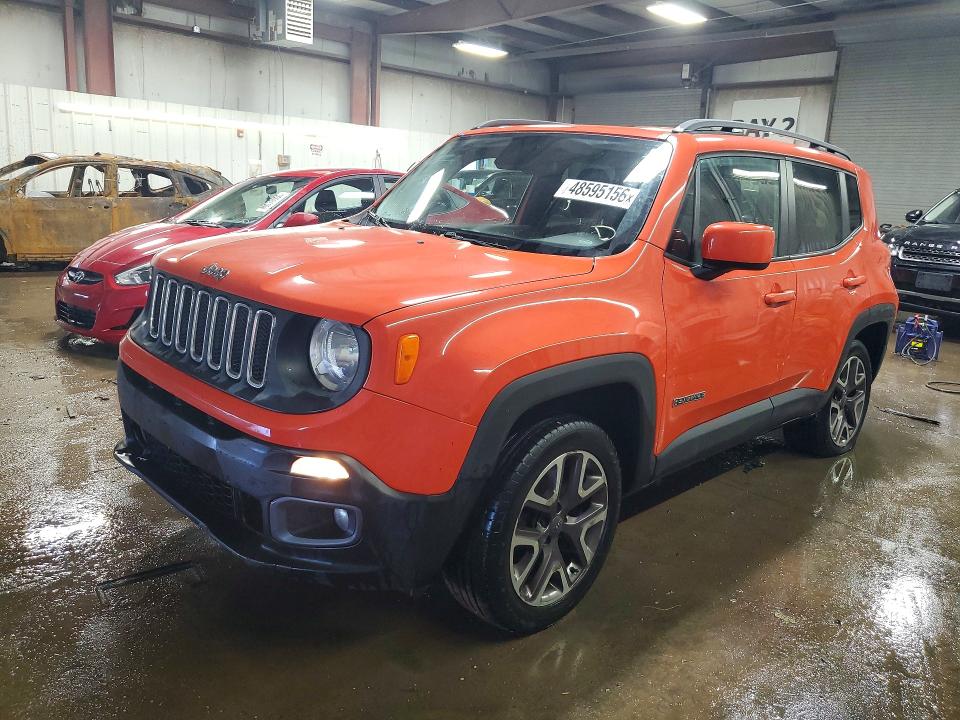 Продажа на аукционе авто 2015 Jeep Renegade, vin: ZACCJBBT5FPB29609, номер лота: 48595156