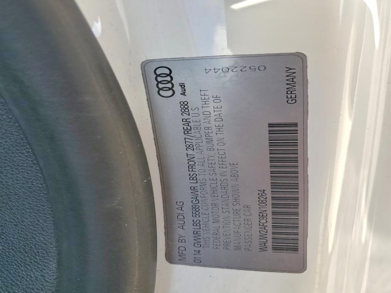 49427766 :رقم المزاد ، WAUW2AFC9EN108264 vin ، 2014 Audi S7 مزاد بيع