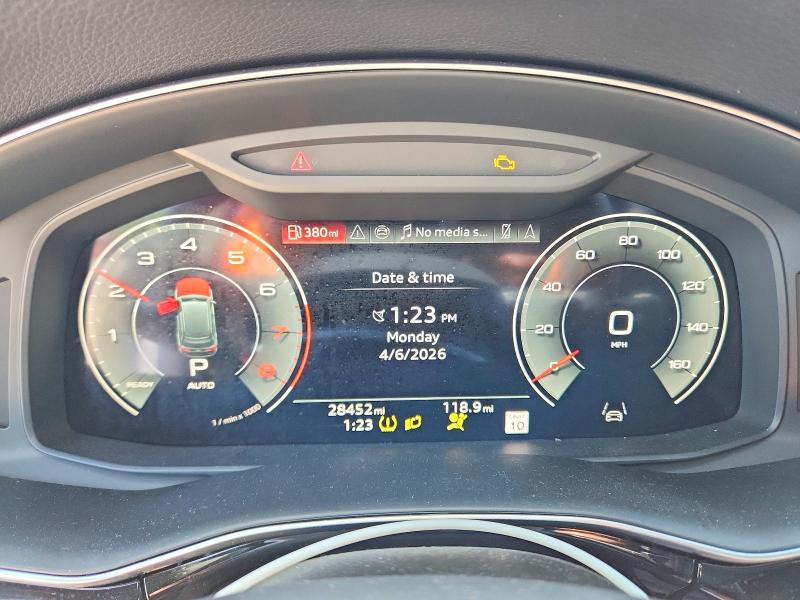2025 Audi Q7 მანქანა იყიდება აუქციონზე, vin: WA1LVBF78SD005015, აუქციონის ნომერი: 48608726