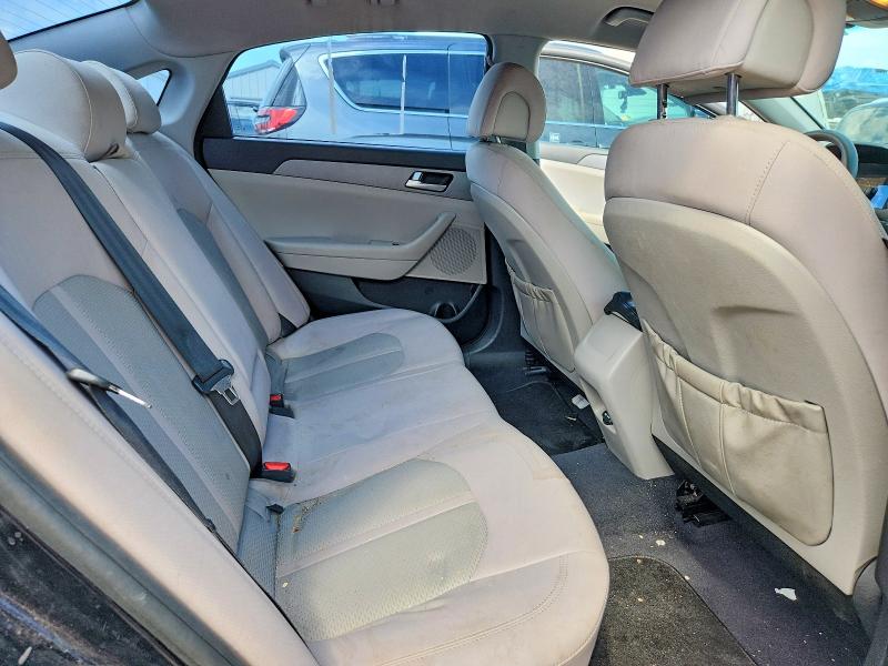 49576526 :رقم المزاد ، 5NPE24AF5HH492517 vin ، 2017 Hyundai Sonata مزاد بيع
