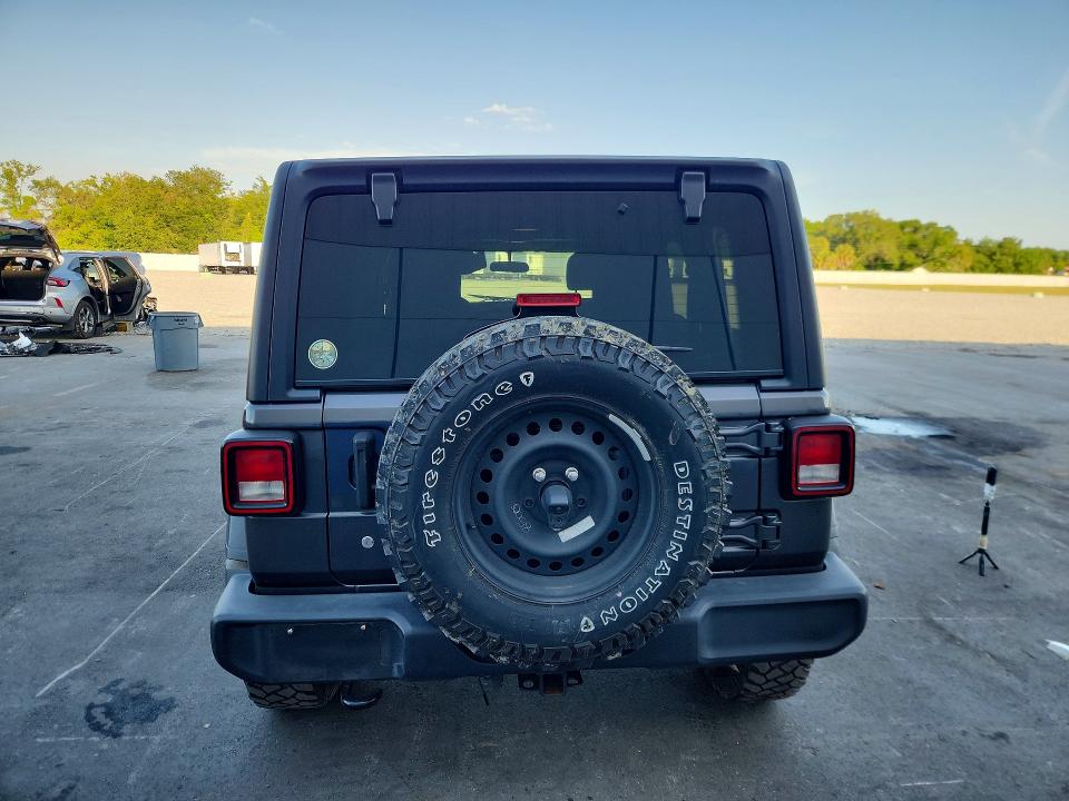 2020 Jeep Wrangler Unlimited მანქანა იყიდება აუქციონზე, vin: 1C4HJXDN5LW195724, აუქციონის ნომერი: 50493586