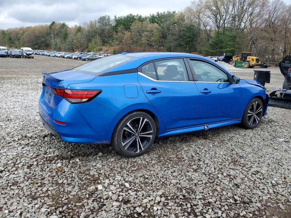 2021 Nissan Sentra მანქანა იყიდება აუქციონზე, vin: 3N1AB8DV7MY309031, აუქციონის ნომერი: 52077056