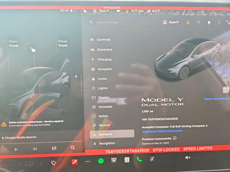 Продажа на аукционе авто 2026 Tesla Model Y, vin: 7SAYGDEE6TA641508, номер лота: 51552656