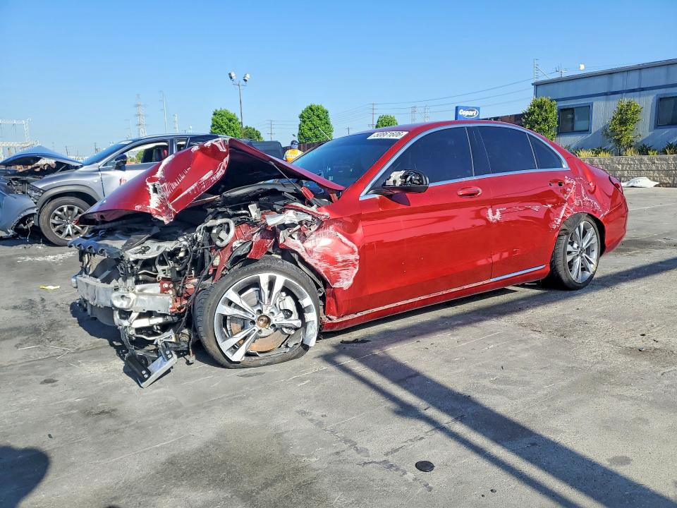 2018 Mercedes-benz C მანქანა იყიდება აუქციონზე, vin: 55SWF4JBXJU248466, აუქციონის ნომერი: 50861606