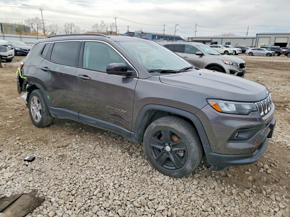 Продажа на аукционе авто 2022 Jeep Compass, vin: 3C4NJDBB3NT216282, номер лота: 48666256