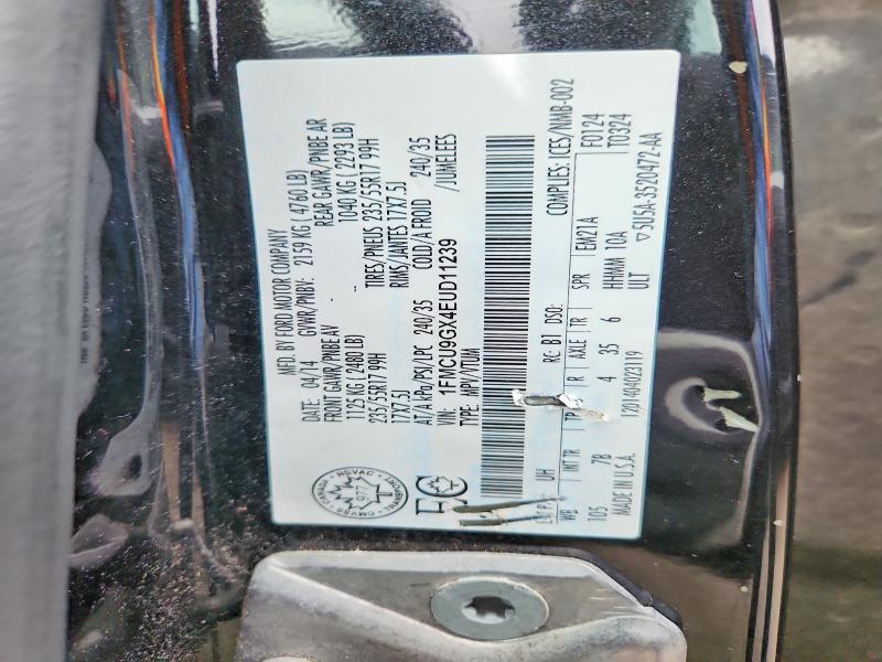 Aukcja sprzedaży 2014 Ford Escape, vin: 1FMCU9GX4EUD11239, numer aukcji: 46919406
