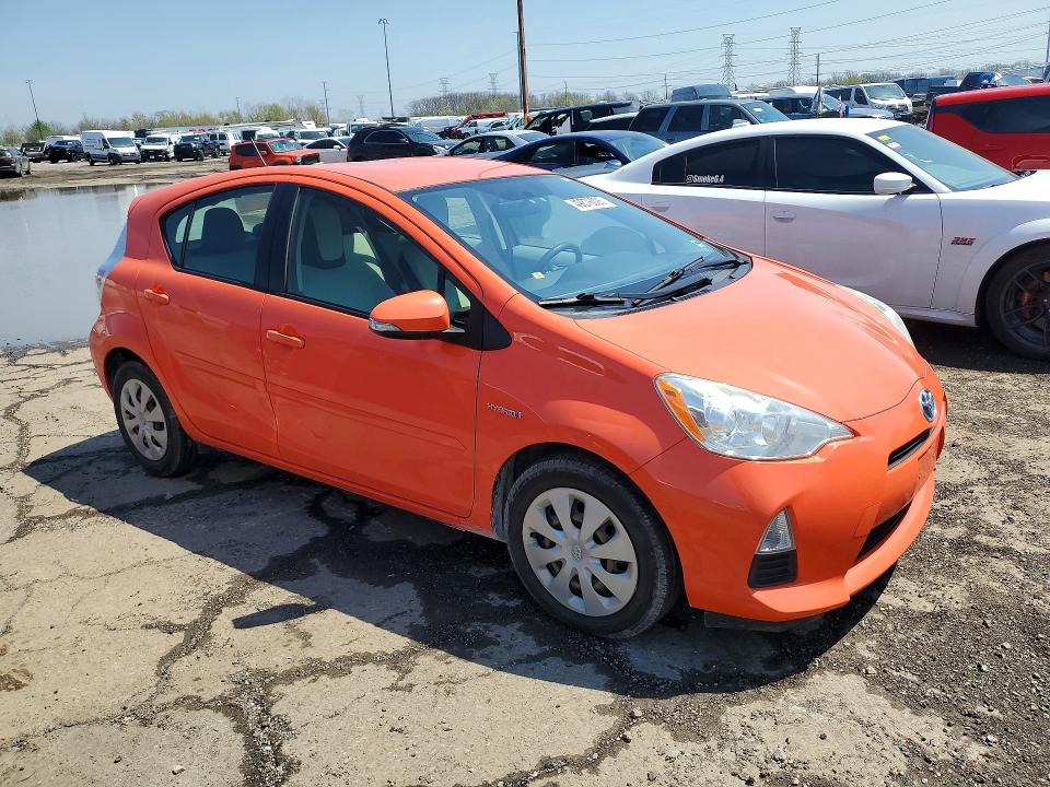 Aukcja sprzedaży 2012 Toyota Prius C, vin: JTDKDTB31C1011786, numer aukcji: 49876026