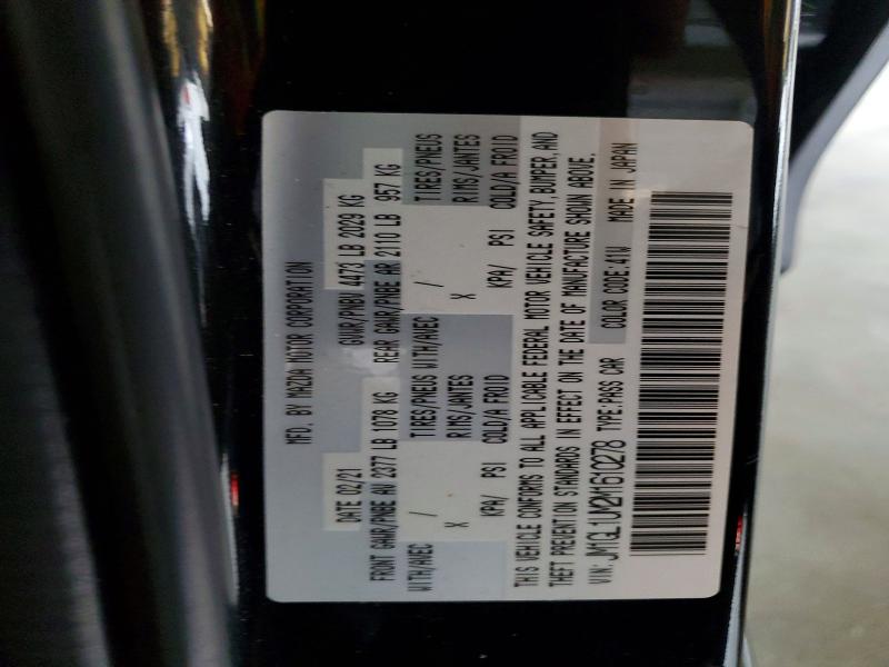 Продажа на аукционе авто 2021 Mazda 6, vin: JM1GL1UM2M1610278, номер лота: 48971746
