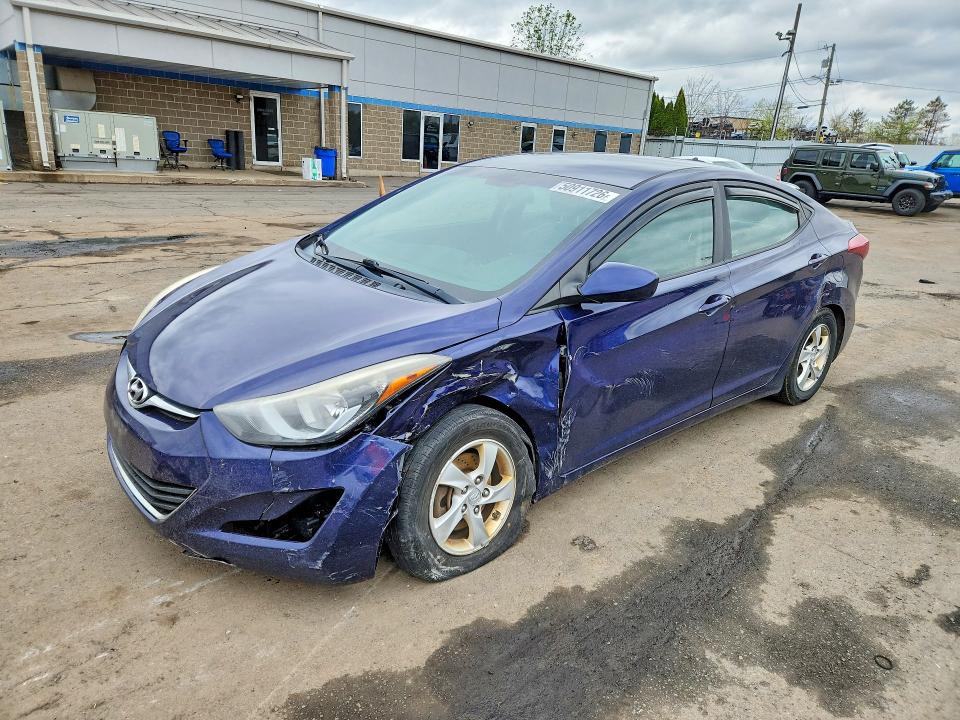 2014 Hyundai Elantra მანქანა იყიდება აუქციონზე, vin: 5NPDH4AE9EH529758, აუქციონის ნომერი: 52003016