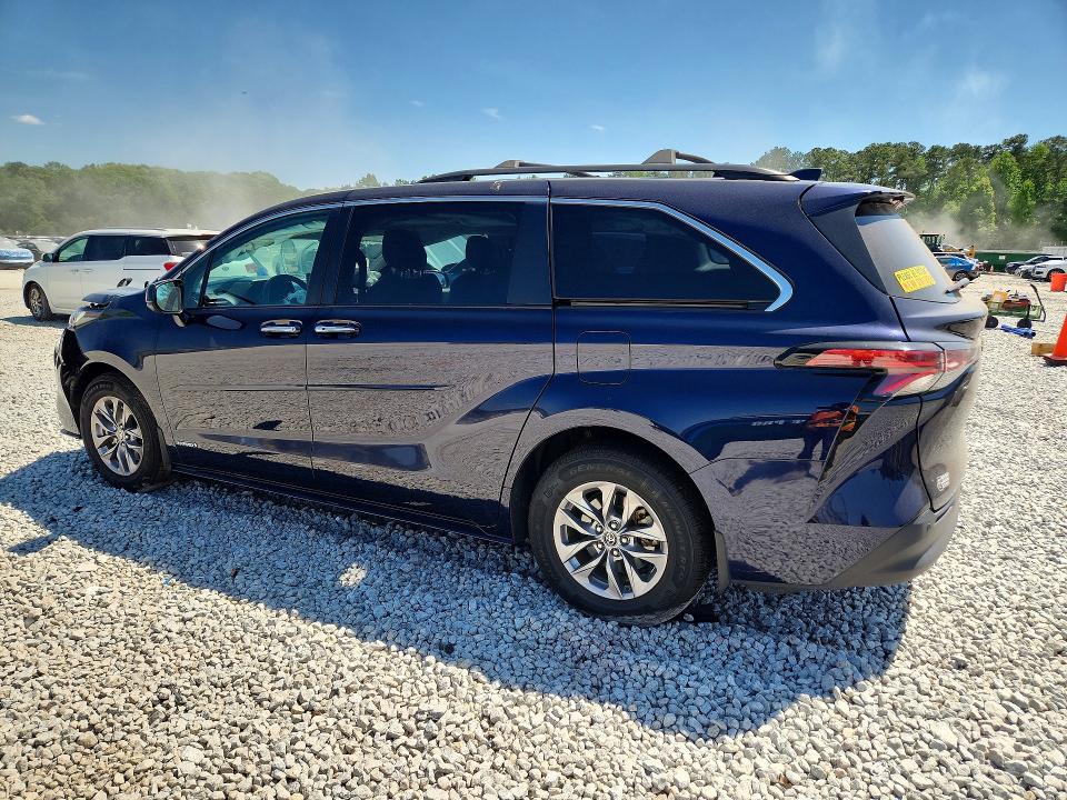 2021 Toyota Sienna მანქანა იყიდება აუქციონზე, vin: 5TDYRKEC1MS073842, აუქციონის ნომერი: 49853856