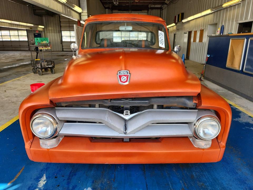 49541736 :رقم المزاد ، F10V5K29138 vin ، 1955 Ford F100 مزاد بيع