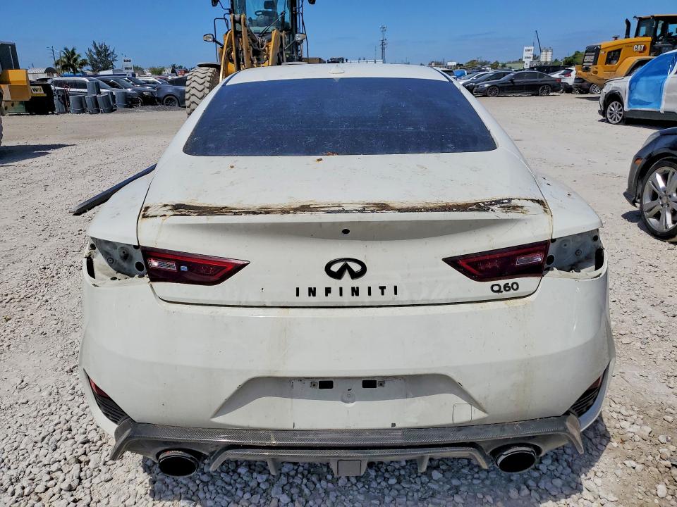 2019 Infiniti Q60 მანქანა იყიდება აუქციონზე, vin: JN1EV7EK7KM231132, აუქციონის ნომერი: 49938536