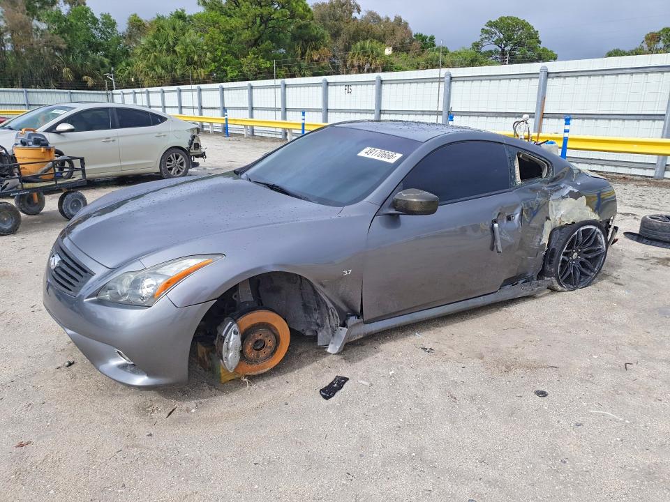 Auction sale of the 2014 Infiniti Q60 Coupe, vin: JN1CV6EK4EM113366, lot number: 49170666