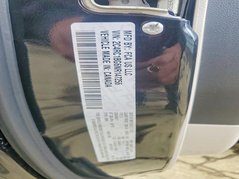 2022 Chrysler Pacifica მანქანა იყიდება აუქციონზე, vin: 2C4RC1BG6NR147256, აუქციონის ნომერი: 50471646