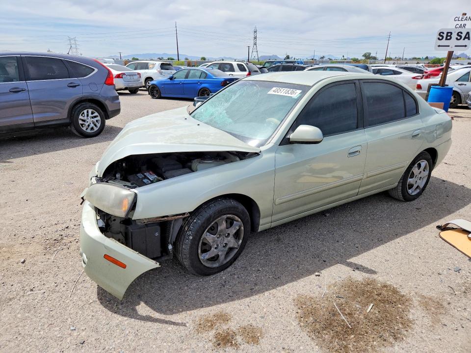 2004 Hyundai Elantra მანქანა იყიდება აუქციონზე, vin: KMHDN46D94U745019, აუქციონის ნომერი: 48511836