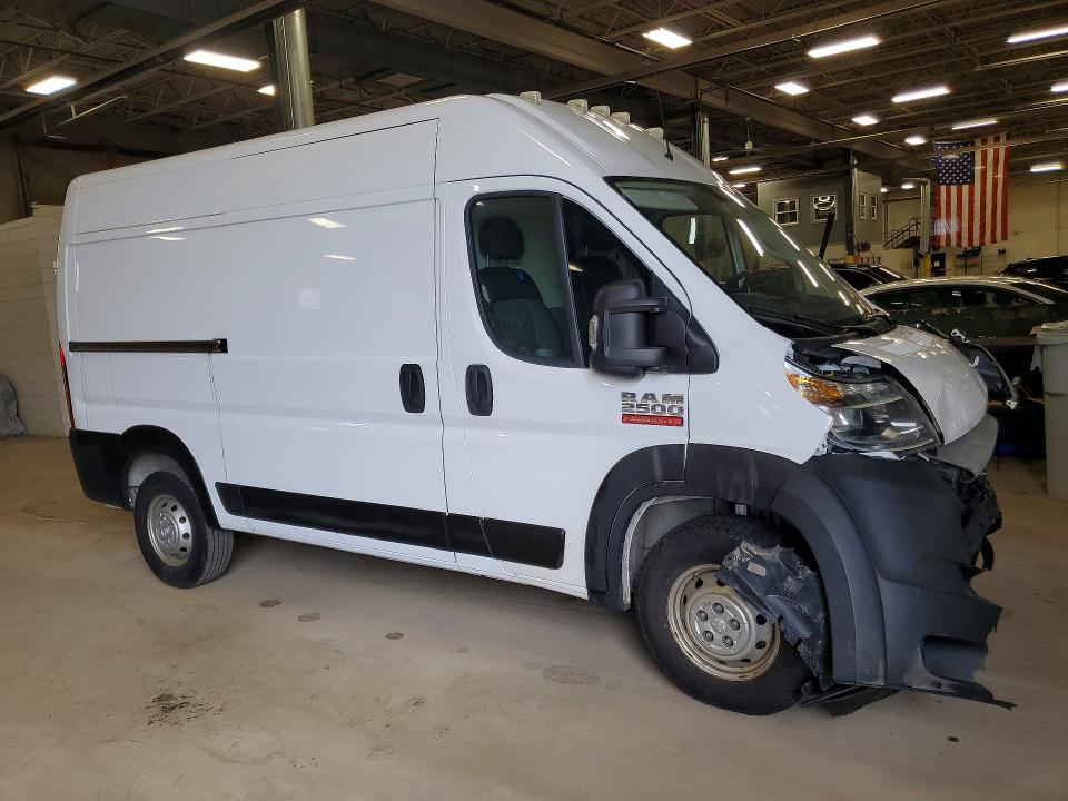 47239926 :رقم المزاد ، 3C6TRVCG1LE141834 vin ، 2020 Ram Promaster 2500 مزاد بيع