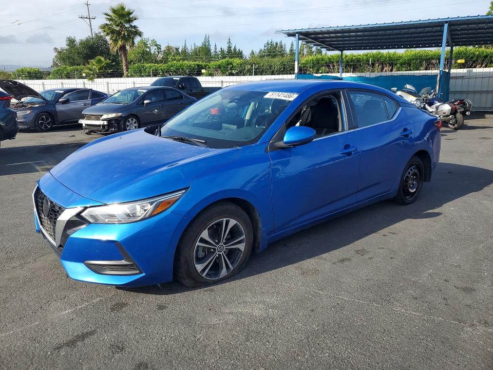 51141486 :رقم المزاد ، 3N1AB8CV9NY295281 vin ، 2022 Nissan Sentra مزاد بيع