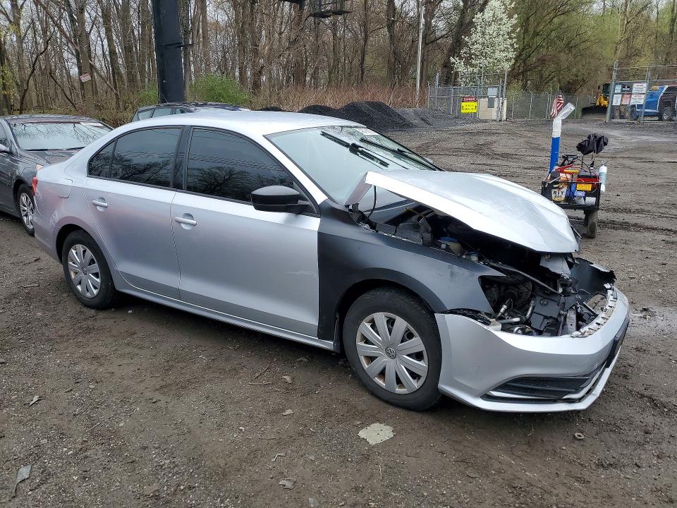 2015 Volkswagen Jetta მანქანა იყიდება აუქციონზე, vin: 3VW2K7AJ6FM284949, აუქციონის ნომერი: 48788906