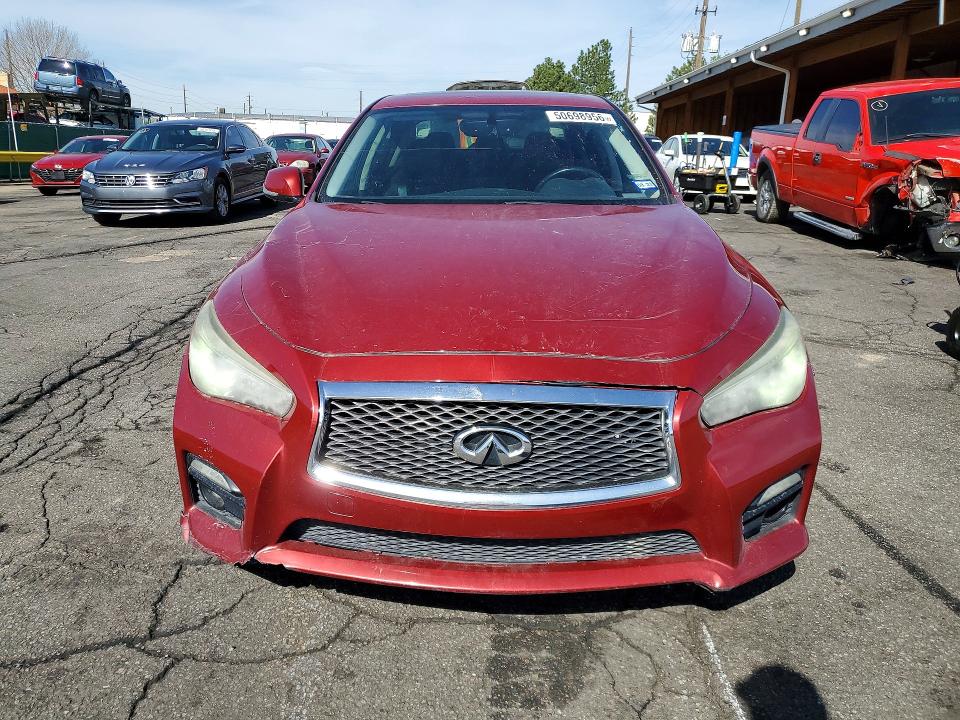 2014 Infiniti Q50 მანქანა იყიდება აუქციონზე, vin: JN1BV7AP3EM671275, აუქციონის ნომერი: 50698956