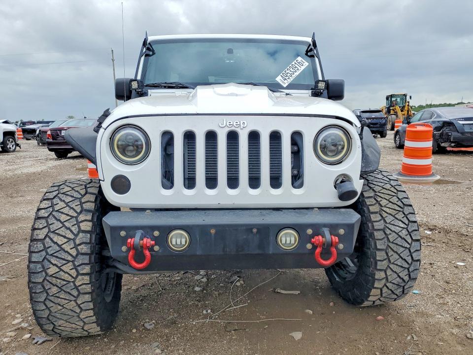 49533916 :رقم المزاد ، 1C4BJWFG5HL612363 vin ، 2017 Jeep Wrangler Unlimited مزاد بيع