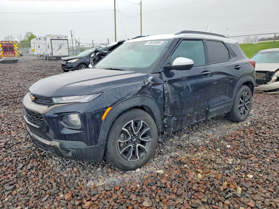 Aukcja sprzedaży 2021 Chevrolet Trailblazer, vin: KL79MVSLXMB130147, numer aukcji: 49839886