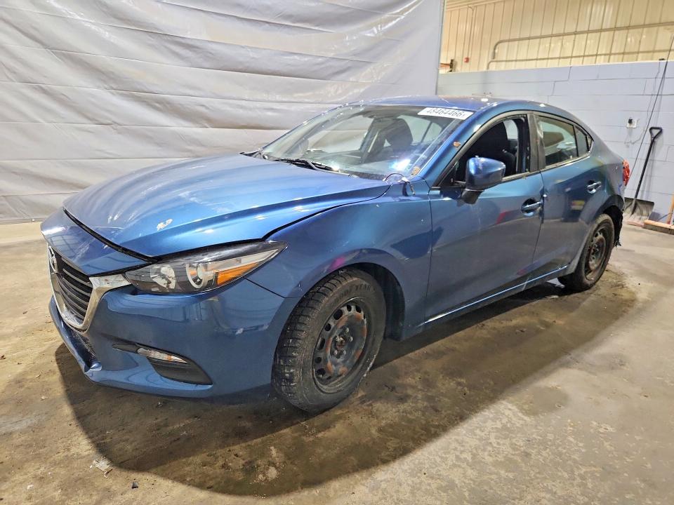 48464466 :رقم المزاد ، 3MZBN1U7XHM124743 vin ، 2017 Mazda 3 مزاد بيع