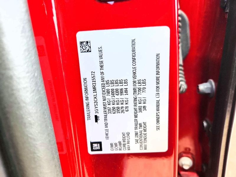 Продажа на аукционе авто 2021 Cadillac Escalade, vin: 1GYS3CKL1MR315572, номер лота: 49335556