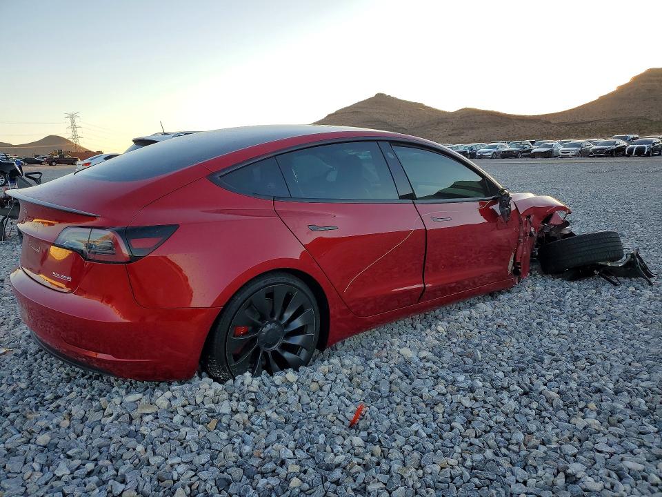 48978006 :رقم المزاد ، 5YJ3E1EC9PF633874 vin ، 2023 Tesla Model 3 مزاد بيع