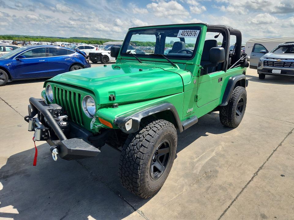 Продаж на аукціоні авто 2004 Jeep Wrangler / Tj, vin: 1J4FA29124P731826, номер лоту: 48293976