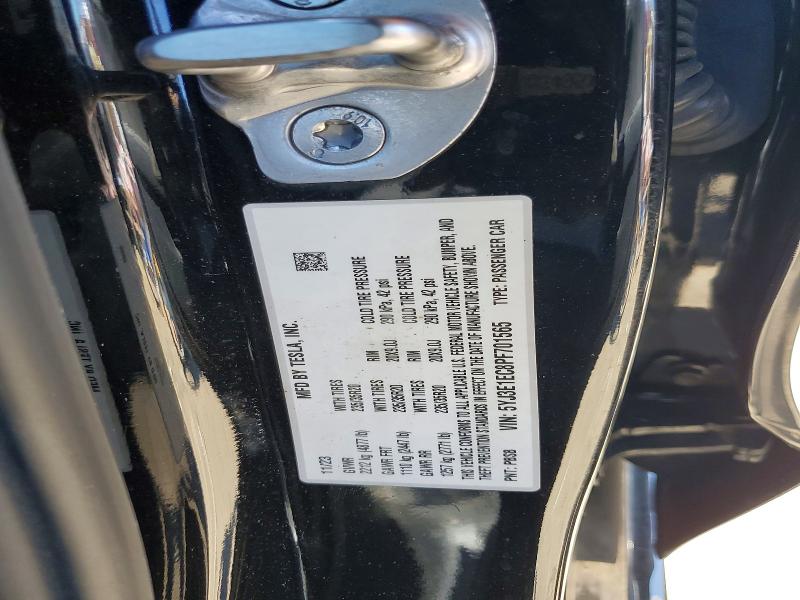 48563436 :رقم المزاد ، 5YJ3E1EC8PF701565 vin ، 2023 Tesla Model 3 مزاد بيع